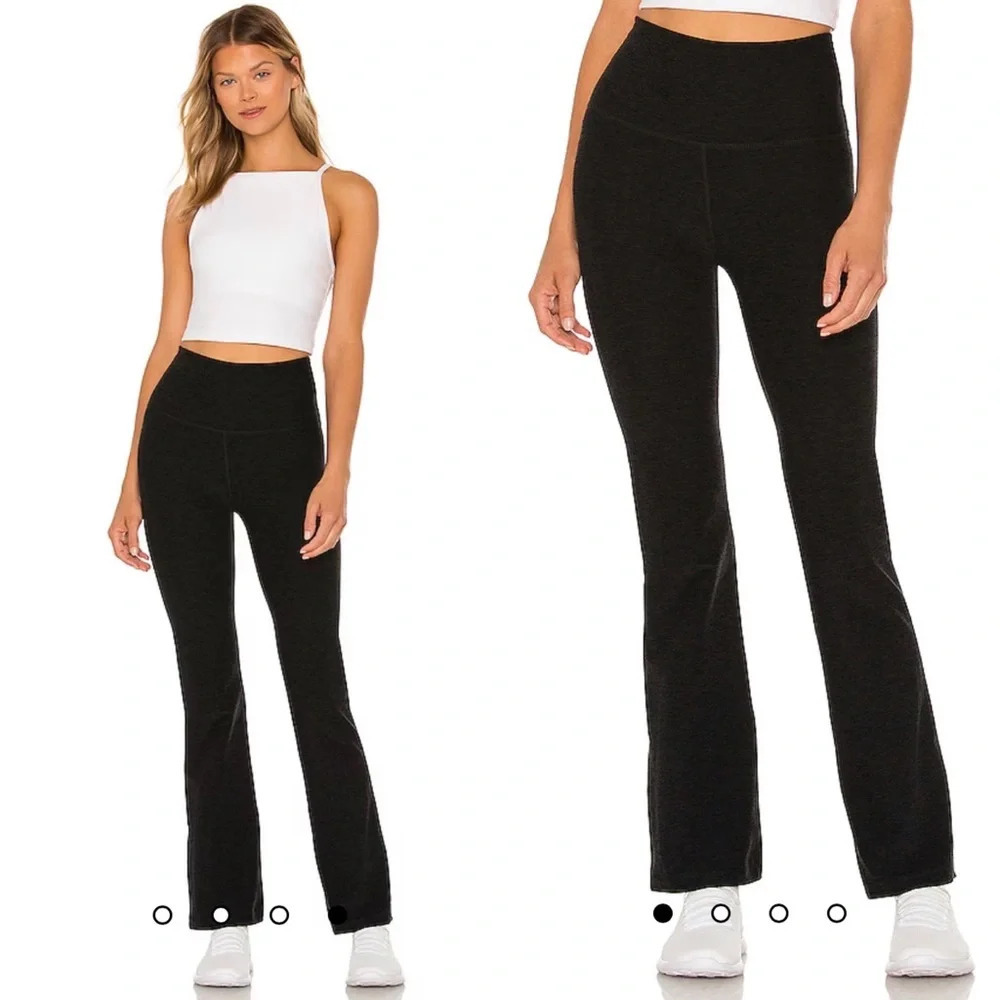 Beyond Yoga High Waisted Practice Pant in Darkest Night in Size Small